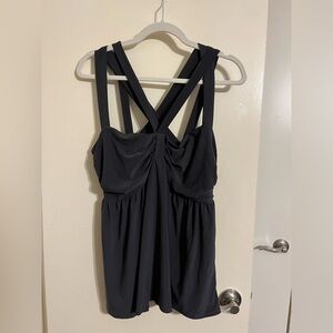 NWT Torrid Plus Size 0 Strappy Sexy Crisscross Babydoll Top